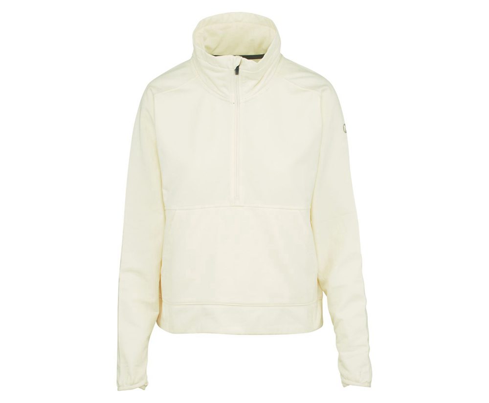 Merrell Bluse Dame - Timber 1/4 Zip - Hvide - HGS273045